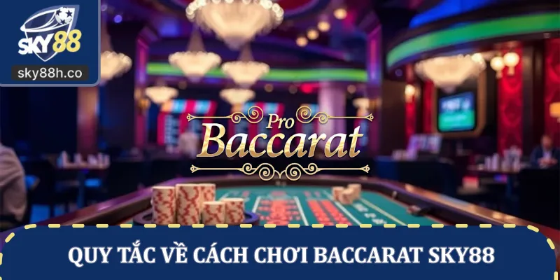 Quy tắc về cách chơi Baccarat SKY88