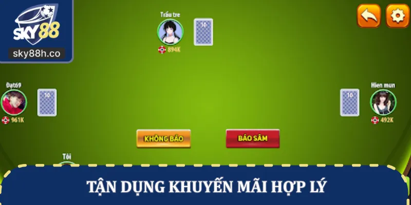 Tận dụng khuyến mãi hợp lý